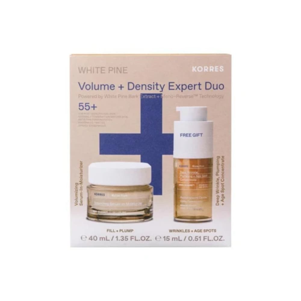 Korres White Pine Volume + Density Morning Expert Duo