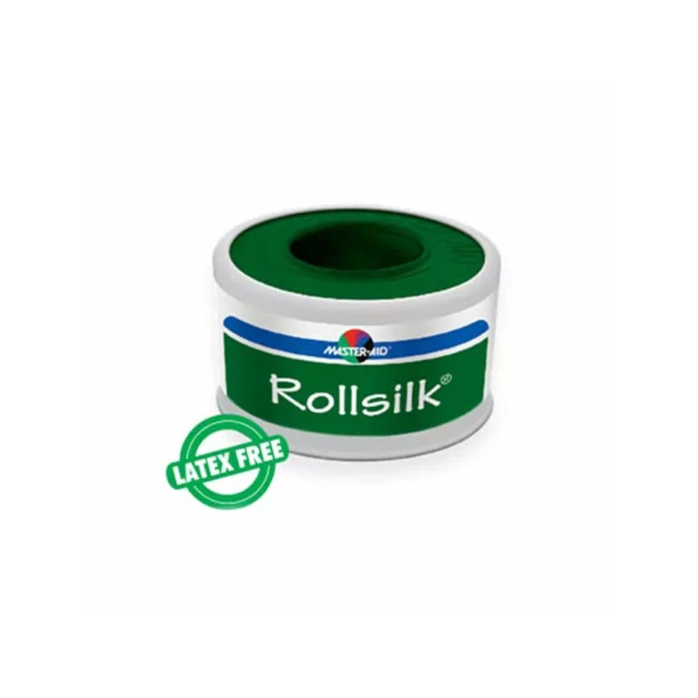 Master Aid Rollsilk (Μετάξι) Latex Free 5m x 2.5cm