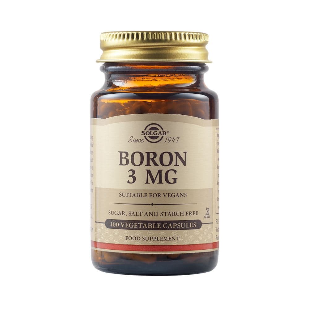 Solgar Boron 3mg 100 Κάψουλες