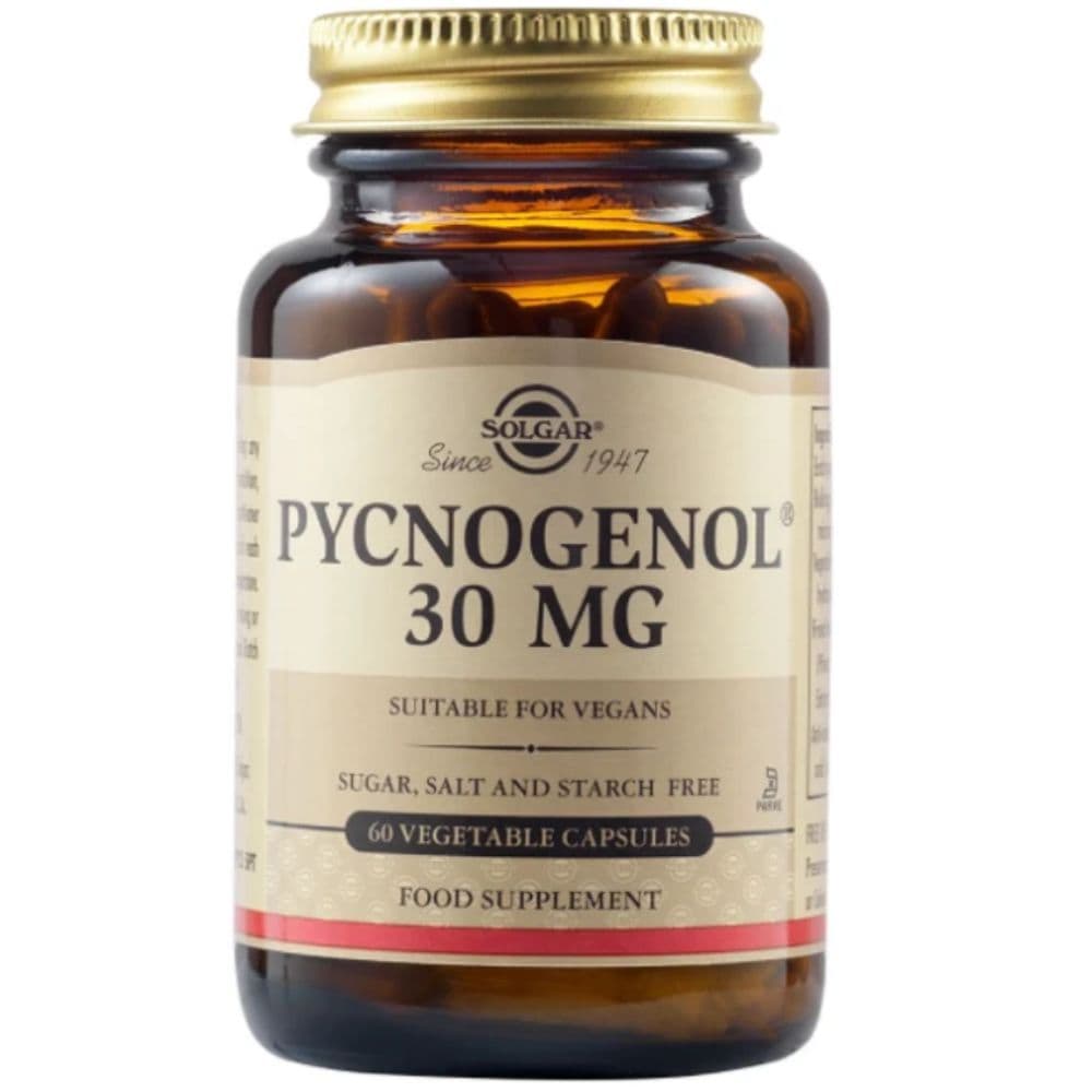 Solgar Pycnogenol 30mg veg. caps 60s