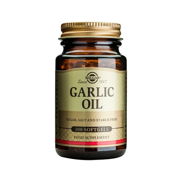 Solgar Garlic Oil Softgels 100s