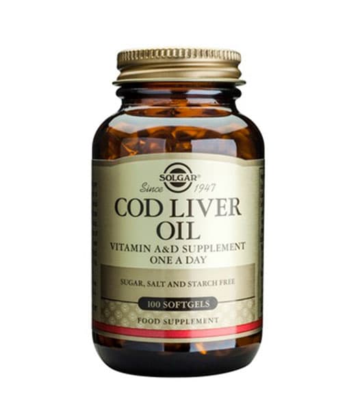 Solgar Cod Liver Oil softgels 100s