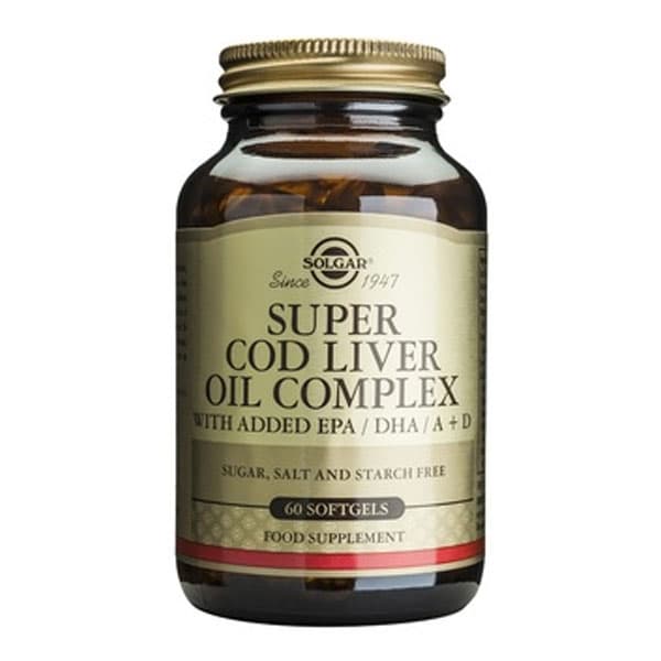 Solgar Super Cod Liver Oil Complex softgels 60s