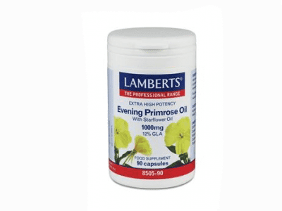 Lamberts Evening Primrose Oil with Starflower Oil 1000mg 90Caps