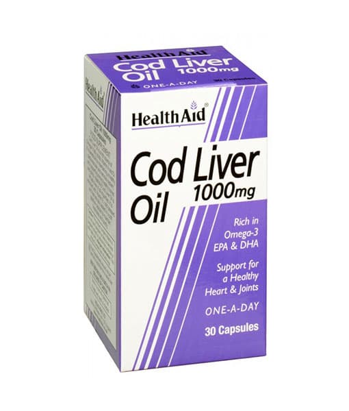HealthAid Cod Liver Oil 30 caps