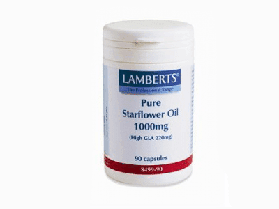 Lamberts Pure Starflower Oil 1000mg 90 Caps