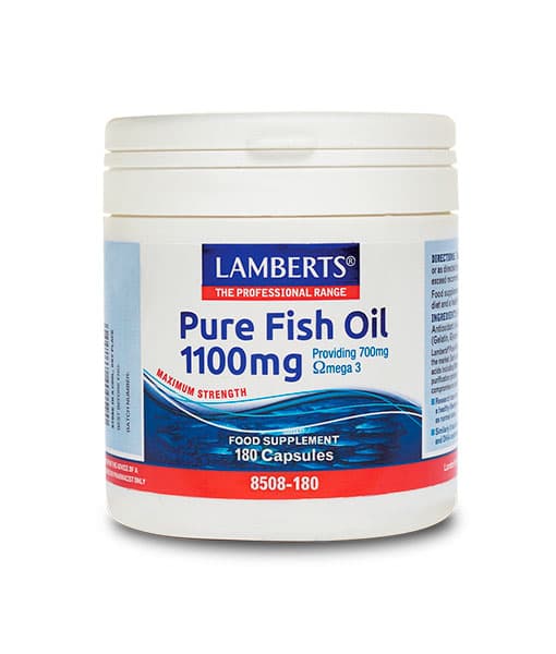Lamberts Pure Fish Oil 1100 mg 180 Caps