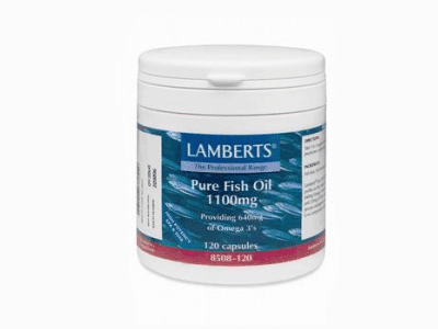 Lamberts Pure Fish Oil 1100mg 60 Caps