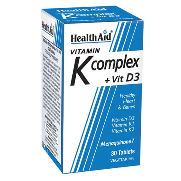 Healthaid Vitamin K Complex & D3 30 Ταμπλέτες