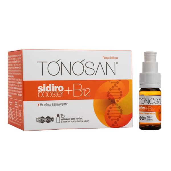 Unipharma Tonosan Sidirobooster + B12 15x7ml