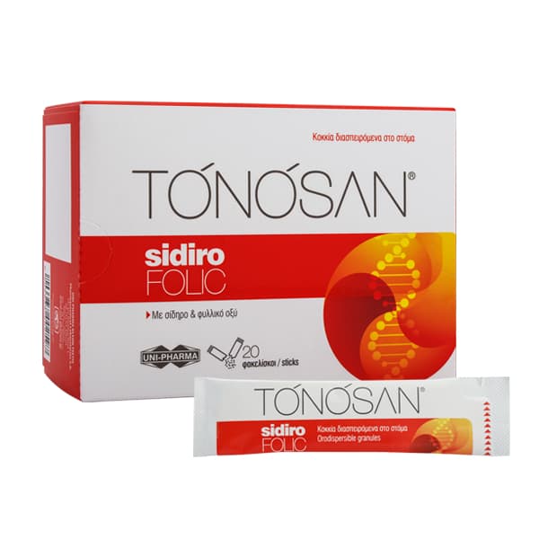 Unipharma Tonosan SidiroFOLIC 20 Sticks