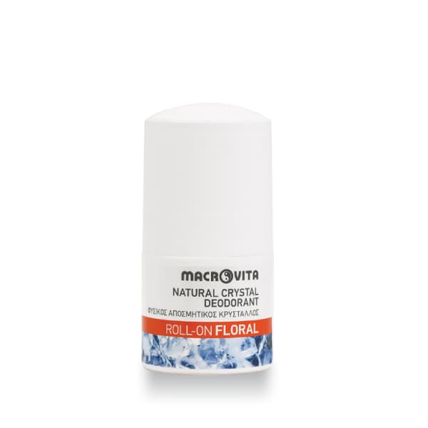 Macrovita Φυσικός Κρύσταλλος Roll-On Floral 50ml