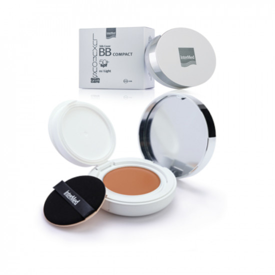 Luxurious Suncare Silk Cover BB Compact SPF50 03 Medium Dark 12g